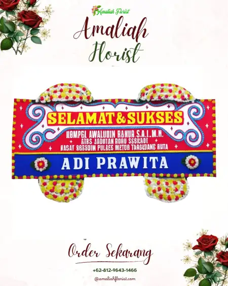 Papan Bunga Ucapan Selamat Prawoto